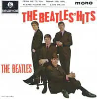 The Beatles' Hits EP artwork – United Kingdom