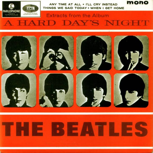 Extracts From The Album A Hard Day's Night EP artwork - United Kingdom