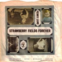 Penny Lane/Strawberry Fields Forever single artwork – United Kingdom