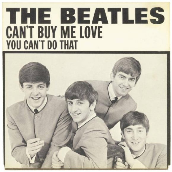 Can't Buy Me Love single artwork - USA