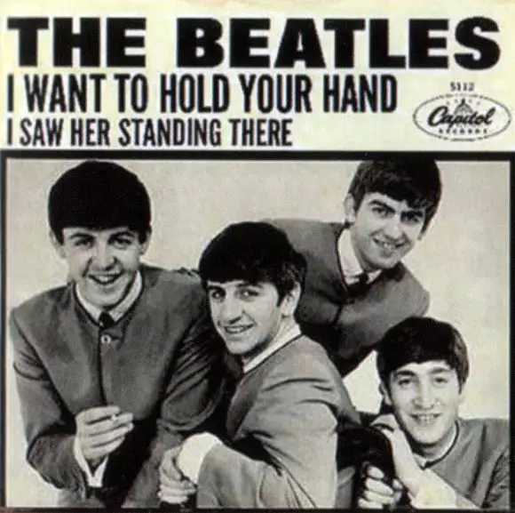 I Want To Hold Your Hand single artwork – USA