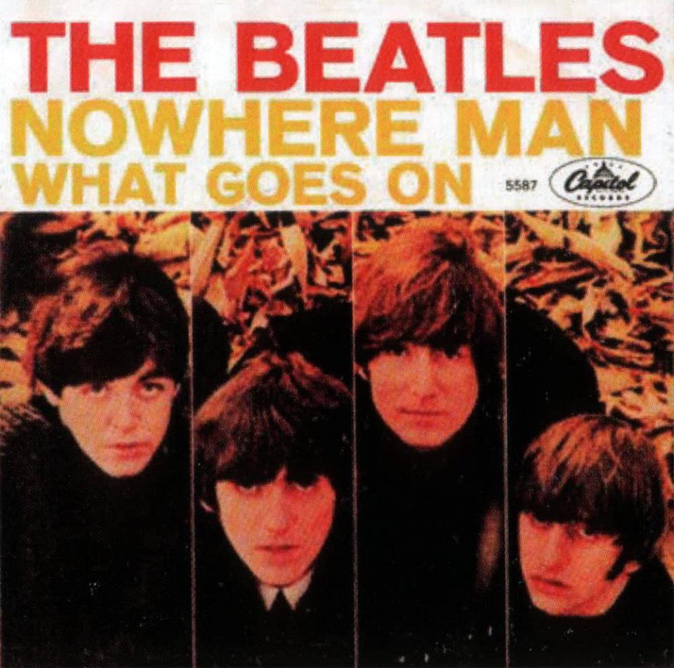 Nowhere Man single artwork - USA