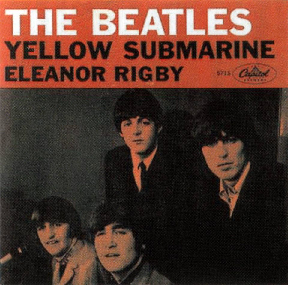 Yellow Submarine single artwork - USA