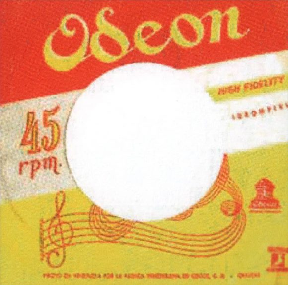 Odeon single sleeve - Venezuela